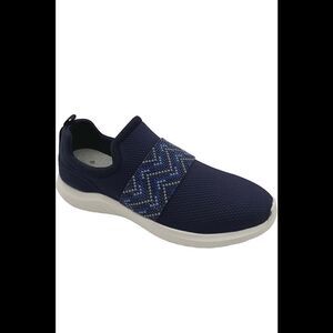 CLOUDSTEPPERS by Clarks Nova Way Slip-On Sneaker Navy - Wide